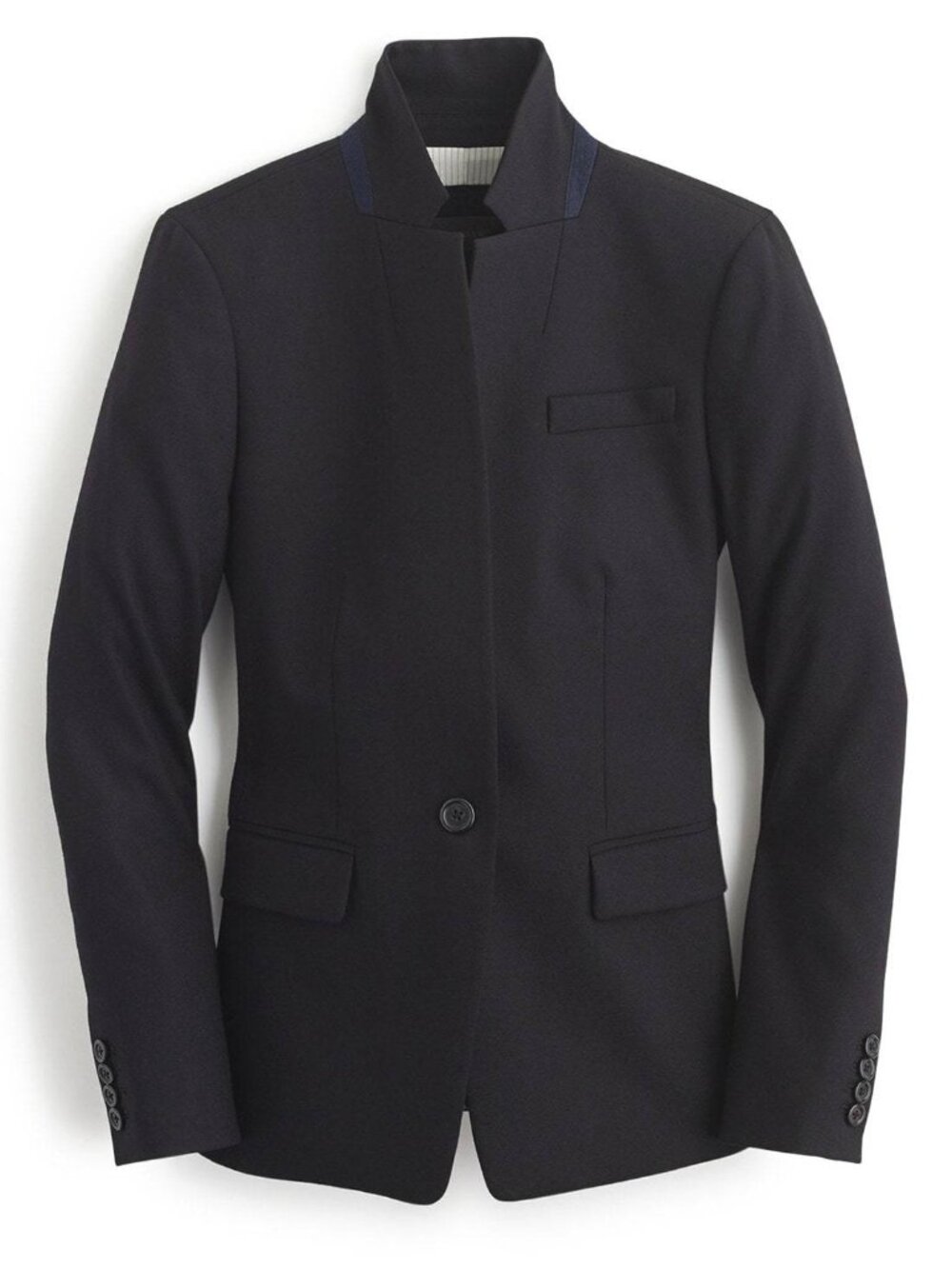 J.Crew Regent Blazer Black - size 2P